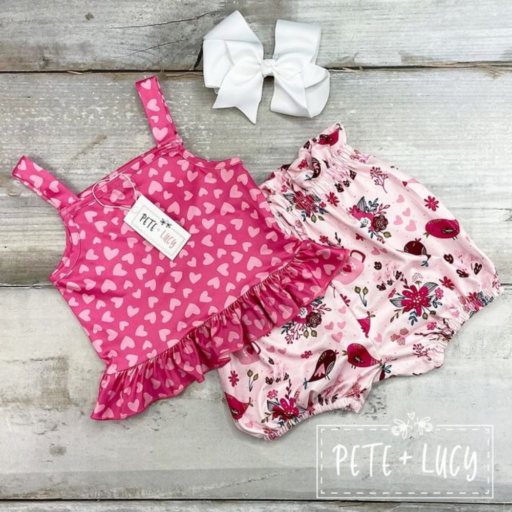 Love Bird Short Set